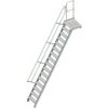 Layher 112 Treppe Mit Plattform 60° 60cm 16 Stufen -Gerüste And Arbeitsplattformen Verkäufe 43003024 1