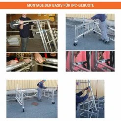 GERUEST EXPERTEN Rollgerüst - Maxi Arbeitshöhe 6.30m - IPC0424T -Gerüste And Arbeitsplattformen Verkäufe 47910749 4