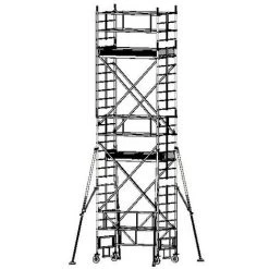 GERUEST EXPERTEN Rollgerüst - Maxi Arbeitshöhe 4.30m - TLR-0224T 8 GERUEST EXPERTEN Rollgerüst - Maxi Arbeitshöhe 4.30m - TLR-0224T -Gerüste And Arbeitsplattformen Verkäufe 47910794 3