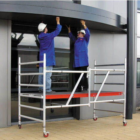 Altrex Klappgerüst RS Tower 54 Aluminium Fiber-Deck Plattform 0,75x1,85m Mit Safe-Quick 4,8m AH 4 Altrex Klappgerüst RS Tower 54 Aluminium Fiber-Deck Plattform 0,75x1,85m Mit Safe-Quick 4,8m AH - Image 2