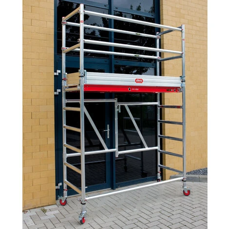 Altrex Klappgerüst RS Tower 54 Aluminium Fiber-Deck Plattform 0,75x1,85m Mit Safe-Quick 4,8m AH 6 Altrex Klappgerüst RS Tower 54 Aluminium Fiber-Deck Plattform 0,75x1,85m Mit Safe-Quick 4,8m AH - Image 4
