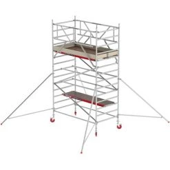Altrex Fahrgerüst RS Tower 42 Aluminium Mit Holz-Plattform 5,20m AH 1,35x1,85m