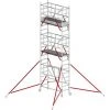 Altrex Klappgerüst RS Tower 54 Aluminium Holz-Plattform 0,75x1,85m Mit Safe-Quick 6,8m AH