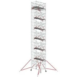 Altrex Fahrgerüst RS Tower 52-S Aluminium Mit Safe-Quick Und Holz-Plattform 14,20m AH 1,35x1,85m
