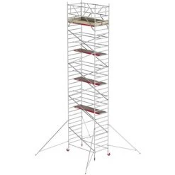 Altrex Fahrgerüst RS Tower 42 Aluminium Mit Holz-Plattform 9,20m AH 1,35x1,85m