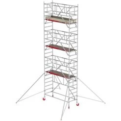 Altrex Fahrgerüst RS Tower 41 PLUS Aluminium Mit Safe-Quick® Und Holz-Plattform 8,20m AH Breit 0,90x1,85m