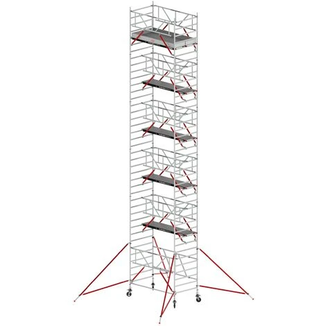 Altrex RS Tower 55-S Mit Safe-Quick® 12,8m Arbeitshöhe Holz-Plattform 1,85m 3 Altrex RS Tower 55-S Mit Safe-Quick® 12,8m Arbeitshöhe Holz-Plattform 1,85m