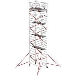 Altrex Fahrgerüst RS Tower 52 Aluminium Mit Fiber-Deck Plattform 11,20m AH 1,35x1,85m