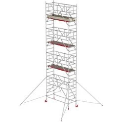 Altrex Fahrgerüst RS Tower 41 PLUS Aluminium Mit Safe-Quick® Und Holz-Plattform 9,20m AH Breit 0,90x2,45m