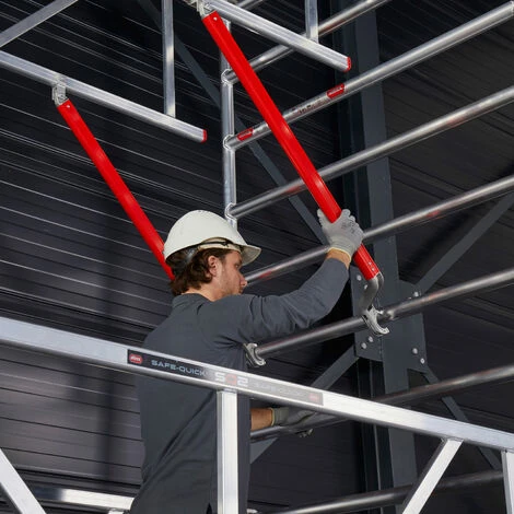 Altrex Fahrgerüst RS Tower 52-S Aluminium Mit Safe-Quick Und Holz-Plattform 9,20m AH 1,35x1,85m 5 Altrex Fahrgerüst RS Tower 52-S Aluminium Mit Safe-Quick Und Holz-Plattform 9,20m AH 1,35x1,85m - Image 3