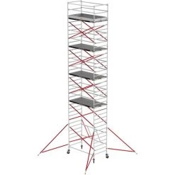 Altrex RS Tower 55 Ohne Safe-Quick® 13,8m Arbeitshöhe Holz-Plattform 1,85m