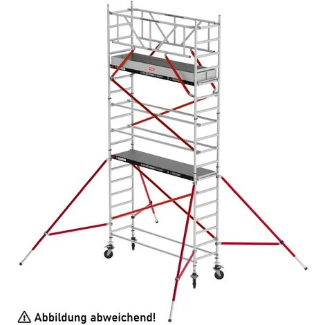 Altrex Fahrgerüst RS Tower 51 Aluminium Mit Fiber-Deck Plattform 5,20m AH Schmal 0,75x1,85m 3 Altrex Fahrgerüst RS Tower 51 Aluminium Mit Fiber-Deck Plattform 5,20m AH Schmal 0,75x1,85m