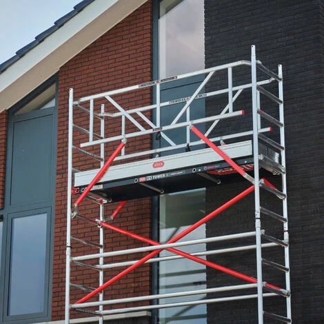 Altrex Fahrgerüst RS Tower 51 Aluminium Mit Fiber-Deck Plattform 5,20m AH Schmal 0,75x1,85m 4 Altrex Fahrgerüst RS Tower 51 Aluminium Mit Fiber-Deck Plattform 5,20m AH Schmal 0,75x1,85m - Image 2