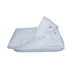 MAILLESTORE Verstärkte Abdeckplane 200g/m² Transparent 3m X 4m