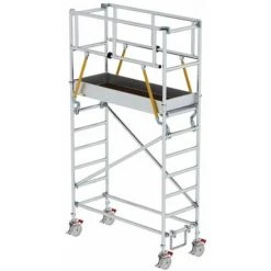 G&UUML;NZBURGER STEIGTECHNIK Günzburger Rollgerüst SG 0,75x1,80m Plattform 4,51m AH
