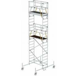 G&UUML;NZBURGER STEIGTECHNIK Günzburger Rollgerüst SG 0,75x1,80m Plattform 7,78m AH