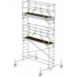 G&UUML;NZBURGER STEIGTECHNIK Günzburger Rollgerüst SG 0,75x3,00m Plattform 6,66m AH