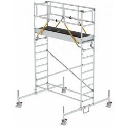 G&UUML;NZBURGER STEIGTECHNIK Günzburger Rollgerüst SG 0,75x2,45m Plattform 5,07m AH