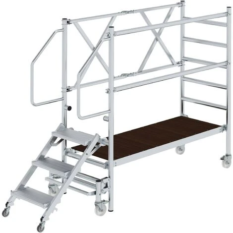 GÜNZBURGER STEIGTECHNIK Günzburger Montageplattform Mit Treppenzustieg 3m AH 4 GÜNZBURGER STEIGTECHNIK Günzburger Montageplattform Mit Treppenzustieg 3m AH - Image 2