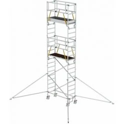 G&UUML;NZBURGER STEIGTECHNIK Günzburger Rollgerüst SG Mit Ausleger 0,75x1,80m Plattform 7,59m AH