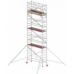 Altrex RS TOWER 41, Holzplattform 0,75m X 2,45m Arbeitshöhe 8,2 M