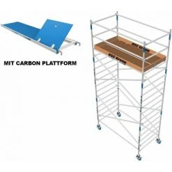 ASC Group ASC Rollgerüst 135x190x4,3ph Carbon