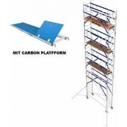 ASC Group AGS Rollgerüst 75x305x12,3ph Carbon - Zweiseitig
