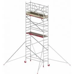 Altrex RS TOWER 41, Holzplattform 0,75m X 2,45m Arbeitshöhe 7,2 M