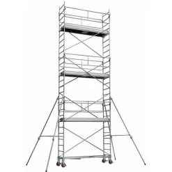 GERUEST EXPERTEN Rollgerüst Aus Stahl - Maxi Arbeitshöhe 4.60m - 8325032
