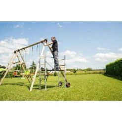 HAILO Gartengerüst Mit 2 Rollen - Arbeitshöhe 2.88m Maxi - 9473-951 -Gerüste And Arbeitsplattformen Verkäufe 52833340 5