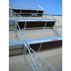 GERUEST EXPERTEN Gerüst 104m² - Struktur + Plattformen -Gelände Version - DUO104GC-SP -Gerüste And Arbeitsplattformen Verkäufe 52833349 5