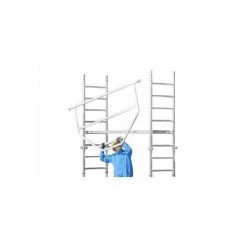 Hymer Fahrgerüst ADVANCED SAFE-T Mit Ausleger, Modul 1+2+KIT, Bühnenlänge 1,58 M, Rahmenteilbreite 0,72 M, Reichhöhe 6,25 M -Gerüste And Arbeitsplattformen Verkäufe 54644655 5