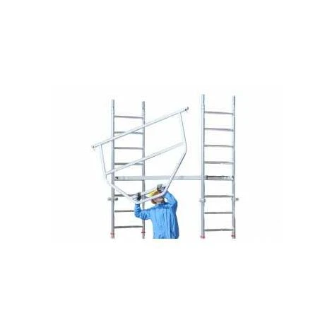 Hymer Fahrgerüst ADVANCED SAFE-T Mit Ausleger, Modul 1+2+KIT, Bühnenlänge 2,08 M, Rahmenteilbreite 0,72 M, Reichhöhe 6,25 M 3 Hymer Fahrgerüst ADVANCED SAFE-T Mit Ausleger, Modul 1+2+KIT, Bühnenlänge 2,08 M, Rahmenteilbreite 0,72 M, Reichhöhe 6,25 M