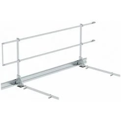 Günzburger Steigtechnik Ausstiegsgeländer Seitlich Trapezblech / Blechdach