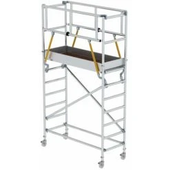 G&UUML;NZBURGER STEIGTECHNIK Günzburger Aluminium Standard Rollgerüst SG Mit 4,10m Arbeitshöhe