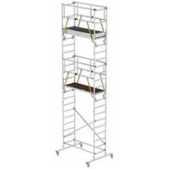 G&UUML;NZBURGER STEIGTECHNIK Günzburger Aluminium Standard Rollgerüst SG Mit 7,20m Arbeitshöhe