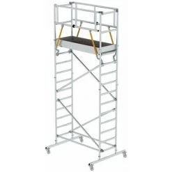 G&UUML;NZBURGER STEIGTECHNIK Günzburger Aluminium Standard Rollgerüst SG Mit 5,30m Arbeitshöhe