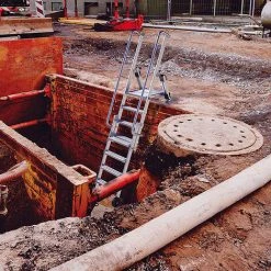 TUBESCA COMABI Grubenleiter - Tiefe Max. 4.75m - 2451312 8 TUBESCA COMABI Grubenleiter - Tiefe Max. 4.75m - 2451312 -Gerüste And Arbeitsplattformen Verkäufe 64025180 3