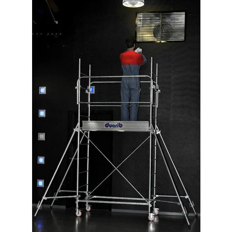 GERUEST EXPERTEN Rollgerüst Aus Stahl - Maxi Arbeitshöhe 5.40m - 8125032 5 GERUEST EXPERTEN Rollgerüst Aus Stahl - Maxi Arbeitshöhe 5.40m - 8125032 - Image 3