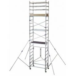 GERUEST EXPERTEN Gerüst Klappbare Basis -Maxi Arbeitshöhe 6.90m - AL620/P/ALT-LIV