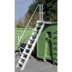 PLATTFORMLEITER EXPERTEN - MATISERE Industrietreppe - Breite Des Stufen 800mm - 22200820 -Gerüste And Arbeitsplattformen Verkäufe 64209119 4