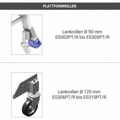 PLATTFORMLEITER EXPERTEN - MATISERE Plateforme De 2 Stufen - Maximale Arbeitshöhe. 2.40m - 4 Roues RESC - ES302PT-R 8 PLATTFORMLEITER EXPERTEN - MATISERE Plateforme De 2 Stufen - Maximale Arbeitshöhe. 2.40m - 4 Roues RESC - ES302PT-R -Gerüste And Arbeitsplattformen Verkäufe 64209575 3