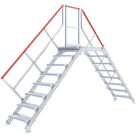 PLATTFORMLEITER EXPERTEN - MATISERE Leiternüberstieg - Schräglage 45° - Breite Stufen : 80cm - 2241/0810 3 PLATTFORMLEITER EXPERTEN - MATISERE Leiternüberstieg - Schräglage 45° - Breite Stufen : 80cm - 2241/0810