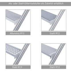 PLATTFORMLEITER EXPERTEN - MATISERE Leiternüberstieg - Schräglage 45° - Breite Stufen : 80cm - 2241/0810 11 PLATTFORMLEITER EXPERTEN - MATISERE Leiternüberstieg - Schräglage 45° - Breite Stufen : 80cm - 2241/0810 -Gerüste And Arbeitsplattformen Verkäufe 64209677 5
