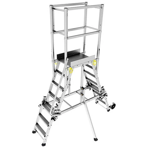 PLATTFORMLEITER EXPERTEN - MATISERE Teleskop Plattformleiter Double Accès - Maximale Arbeitshöhe 3.76m - PDA125/175 3 PLATTFORMLEITER EXPERTEN - MATISERE Teleskop Plattformleiter Double Accès - Maximale Arbeitshöhe 3.76m - PDA125/175