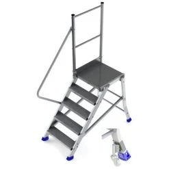 PLATTFORMLEITER EXPERTEN - MATISERE Plateforme De 1 Marche - Maximale Arbeitshöhe. 2.25m - 4 Roues RESC - ES301G-R