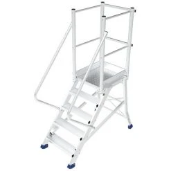 PLATTFORMLEITER EXPERTEN - MATISERE Zugangsplattform 3 Stufen - Maximale Arbeitshöhe. 2.60m - ES303-PT