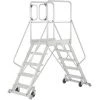 PLATTFORMLEITER EXPERTEN - MATISERE Mobile Plattformtreppe 6 Stufen - Maximale Arbeitshöhe. 3.45m - 688904-GCP -Gerüste And Arbeitsplattformen Verkäufe 64210729 1