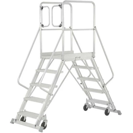 PLATTFORMLEITER EXPERTEN - MATISERE Mobile Plattformtreppe 6 Stufen - Maximale Arbeitshöhe. 3.45m - 688904-GCP 3 PLATTFORMLEITER EXPERTEN - MATISERE Mobile Plattformtreppe 6 Stufen - Maximale Arbeitshöhe. 3.45m - 688904-GCP