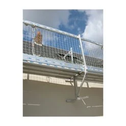 GERUEST EXPERTEN Basis-Dachgerüst Aus Stahl Mit Schutzgeländer, 3m - SLFPA/3ML